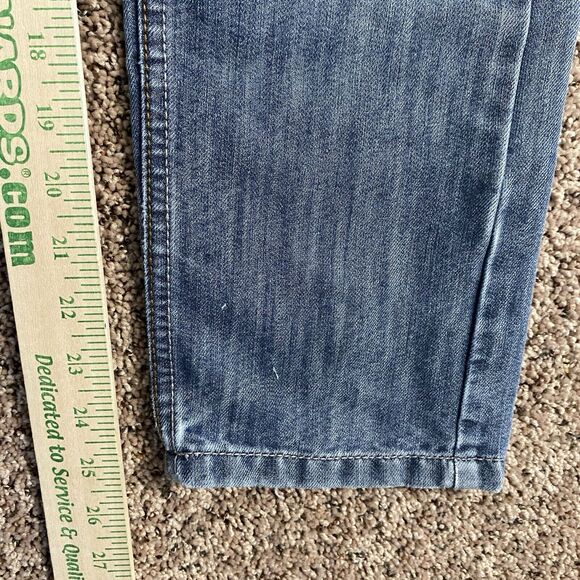 US Polo Assn Boys 12 Slim Straight Jean Embroidered Pony Gold - Picture 10 of 11